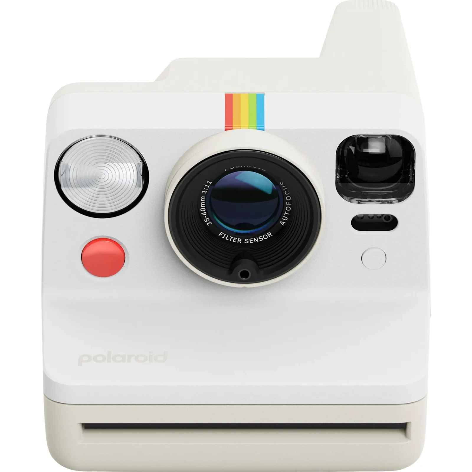 Фотокамера миттєвого друку Polaroid Now Gen 3 Pebble White