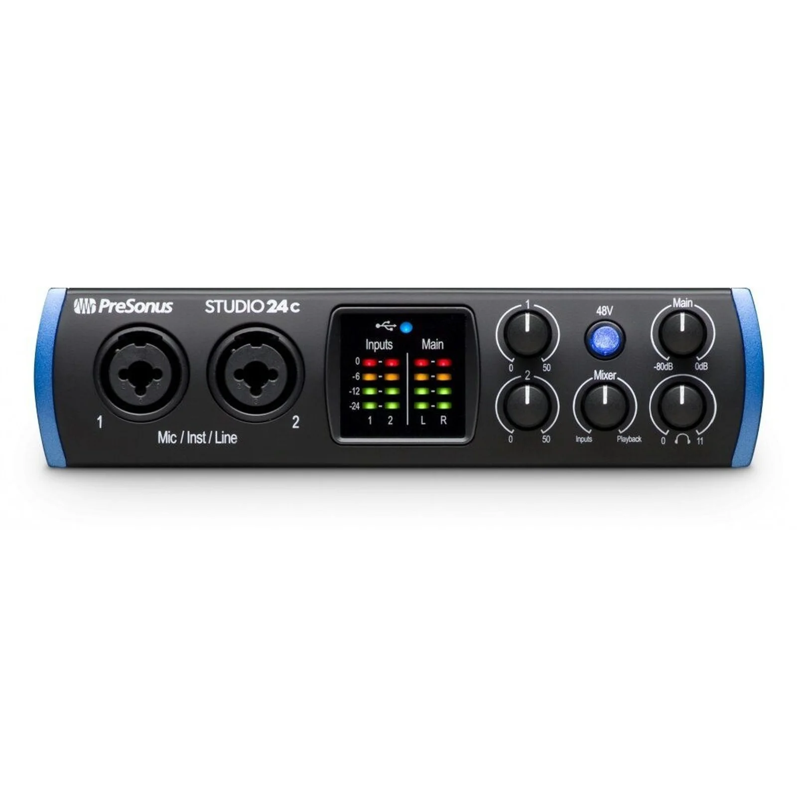 USB аудиоинтерфейс PreSonus Studio 24c