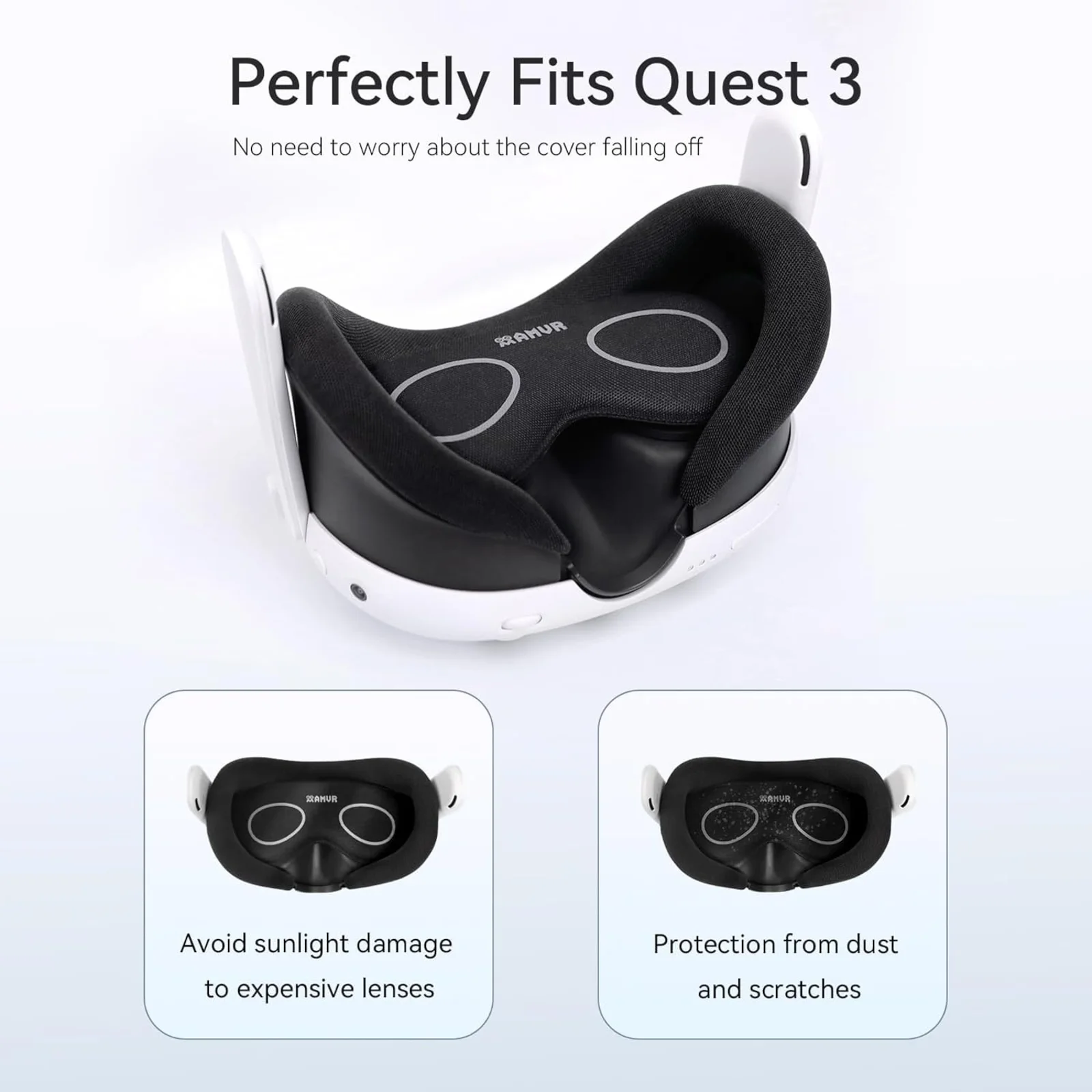Прокладка AMVR Anti-Scratch Glasses Spacer and Lens Cover for Quest 3 (Q3GB1)
