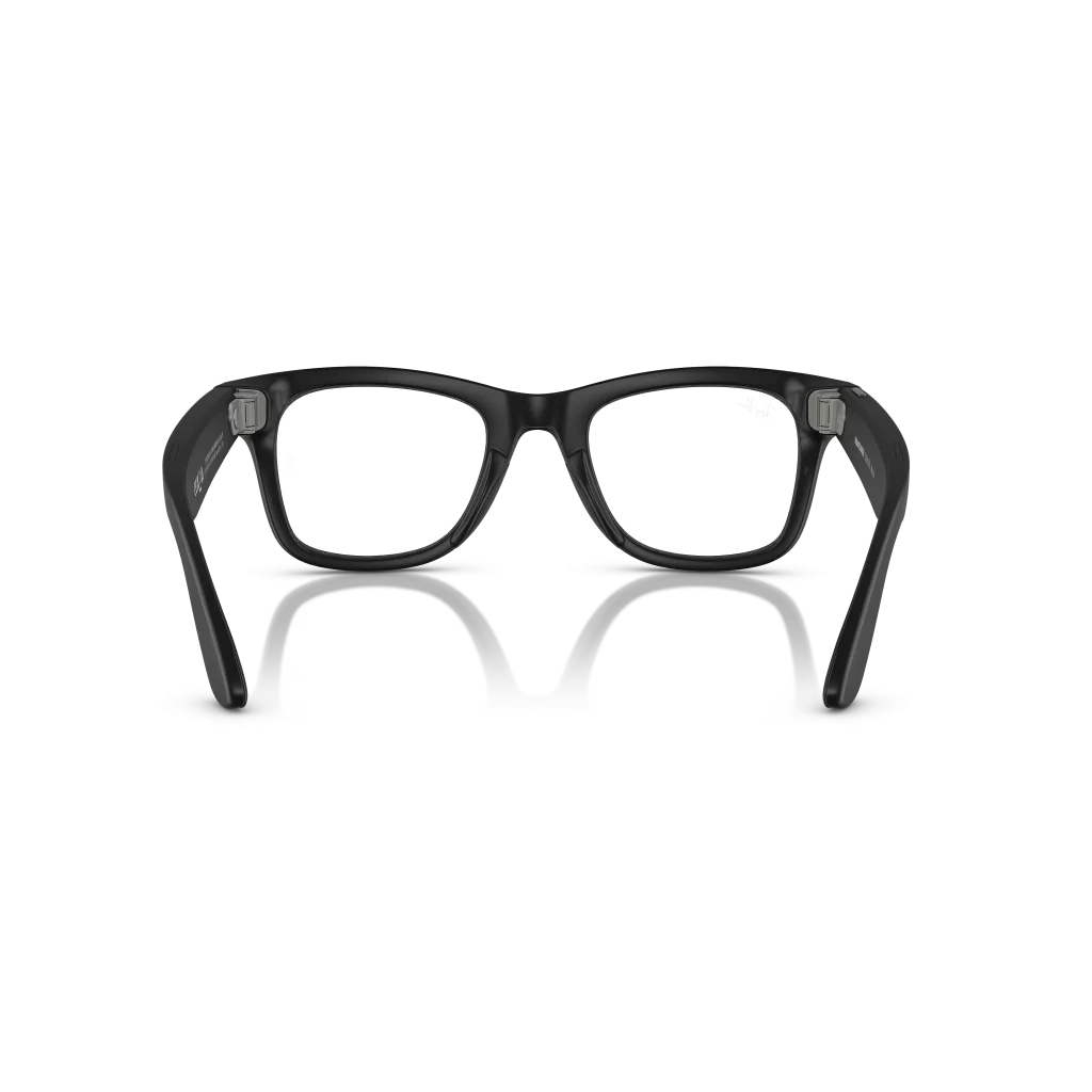 Смарт-очки Ray-Ban Meta Wayfarer Standard - Matte Black / Clear to Graphite Green Transitions (RW4006 601S1M 50-22)