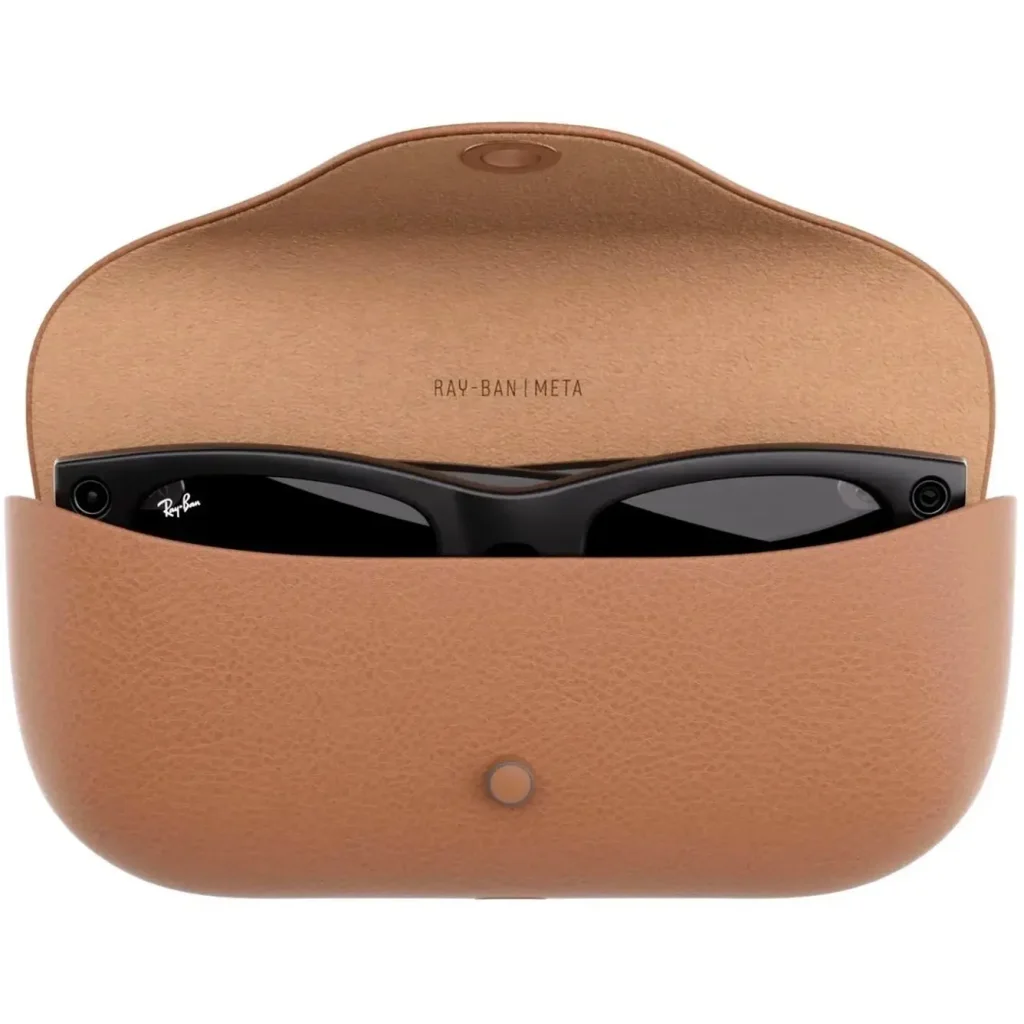 Смарт-очки Ray-Ban Meta Wayfarer Standard - Matte Black / Clear to Graphite Green Transitions (RW4006 601S1M 50-22)