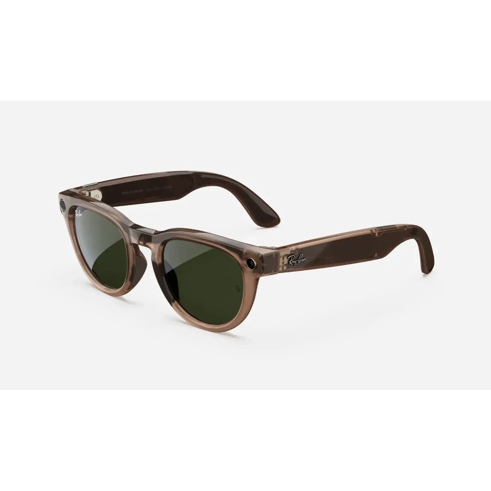 Смарт-очки Ray-Ban Meta Headliner Shiny Warm Stone/Transition Dark Greem (RW4009F 6705M151)