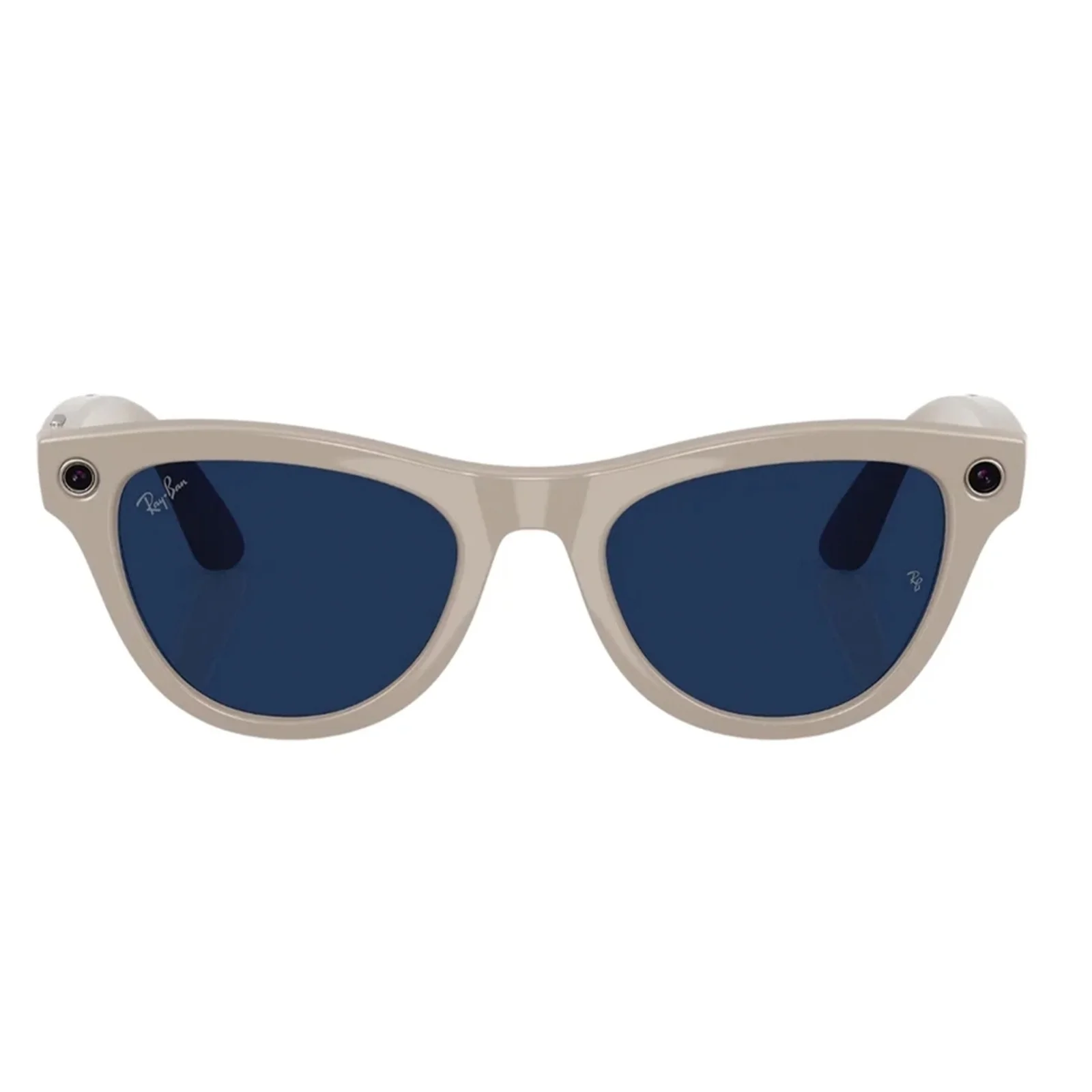 Смарт-очки Ray-Ban Meta Skyler Standard Shiny Chalky Gray / Clear Sapphire Transition (RW4010 6700MF 52-20)