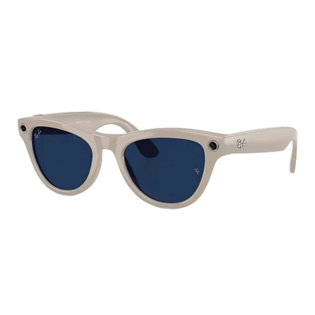 Смарт-очки Ray-Ban Meta Skyler Standard Shiny Chalky Gray / Clear Sapphire Transition (RW4010 6700MF 52-20)