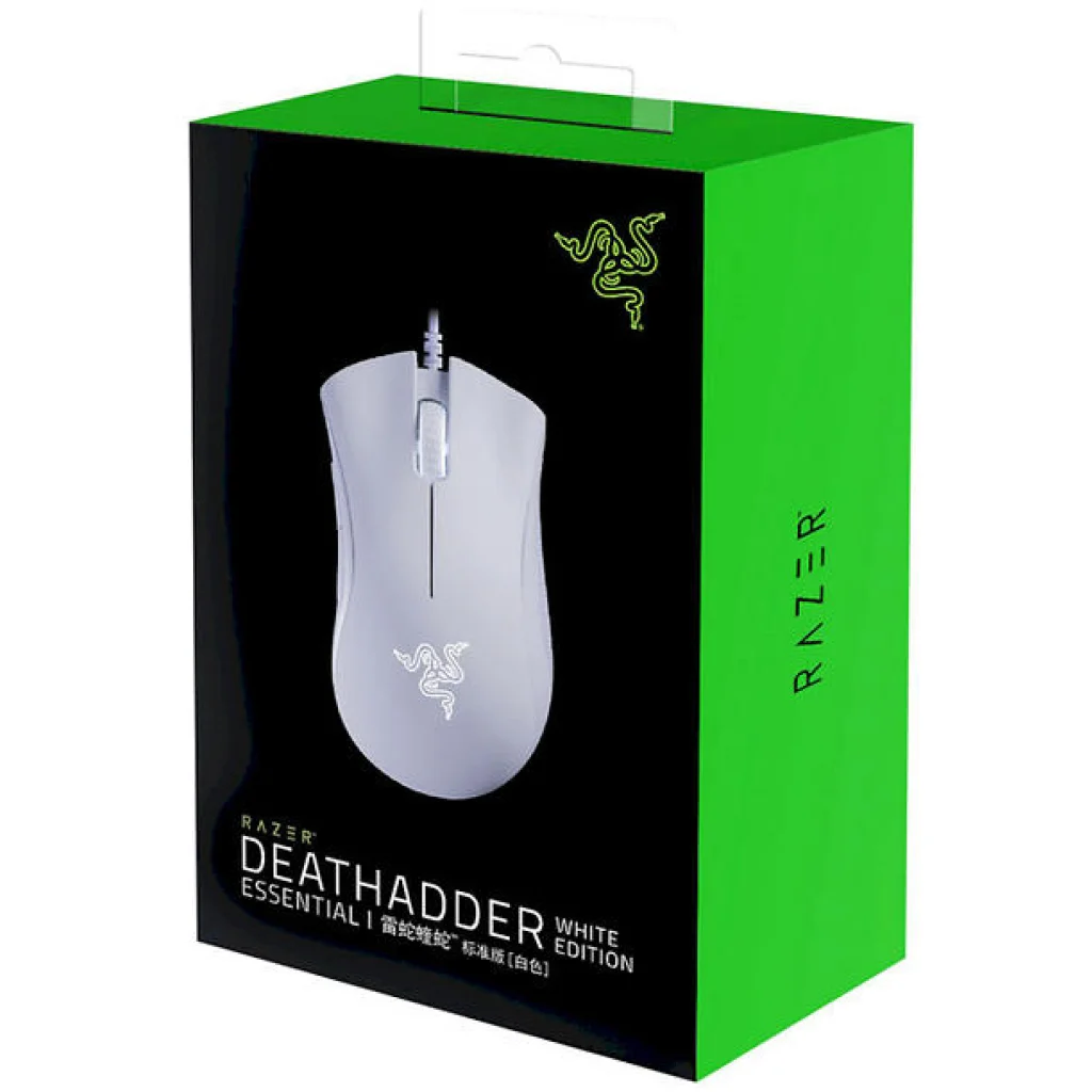 Мышь Razer DeathAdder Essential White (RZ01-03850200-R3U1)