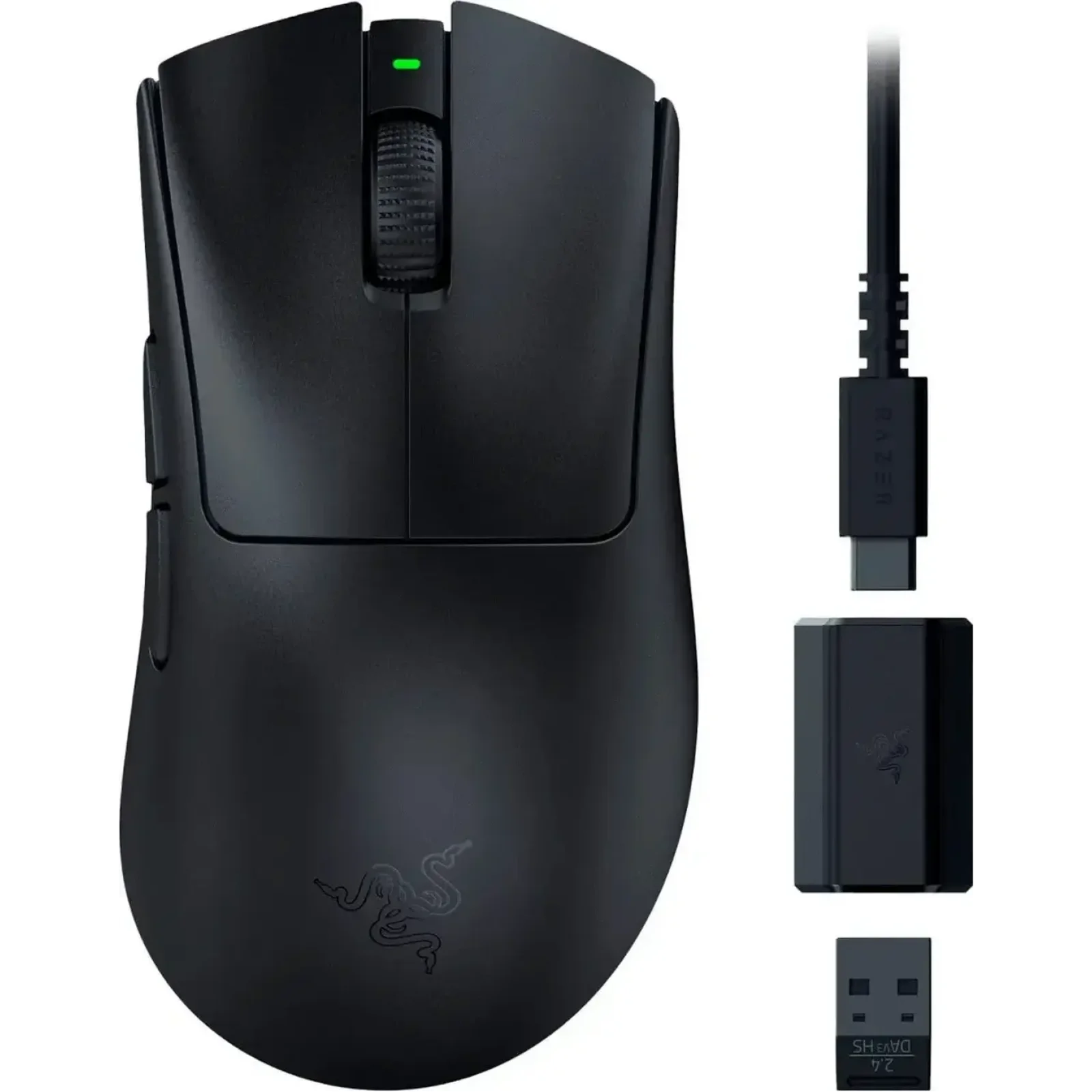 Мышь беспроводная Razer DeathAdder V3 Hyperspeed Black (RZ01-05140100-R3G1)