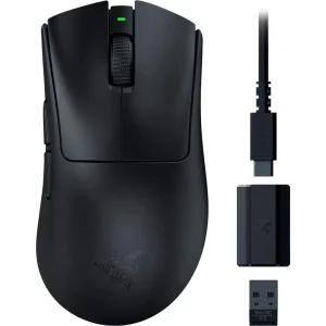Мышь беспроводная Razer DeathAdder V3 Hyperspeed Black (RZ01-05140100-R3G1)
