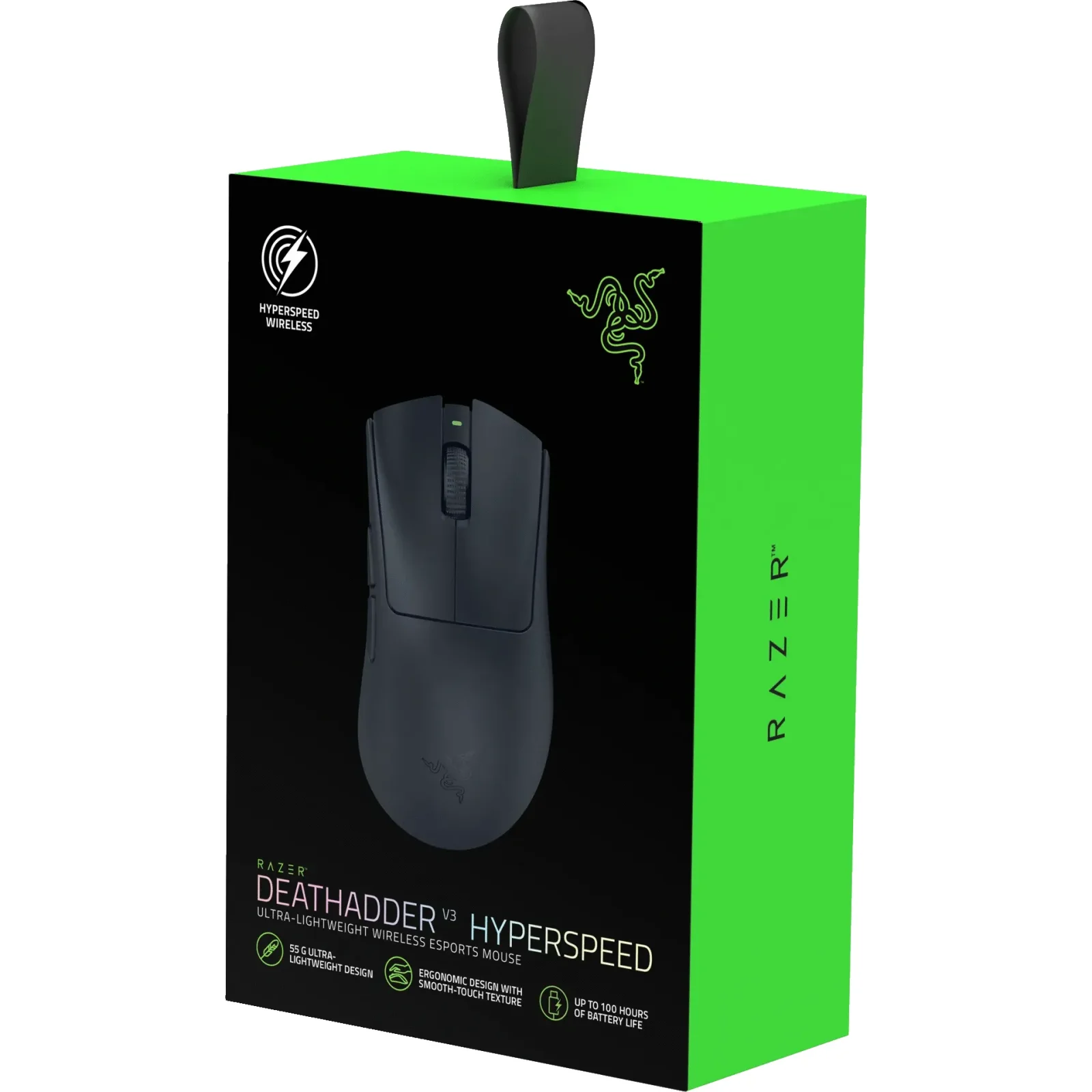 Мышь беспроводная Razer DeathAdder V3 Hyperspeed Black (RZ01-05140100-R3G1)