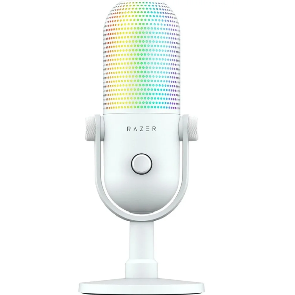 Мікрофон Razer Seiren V3 Chroma White (RZ19-05060200-R3M1)