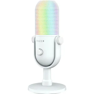 Мікрофон Razer Seiren V3 Chroma White (RZ19-05060200-R3M1)