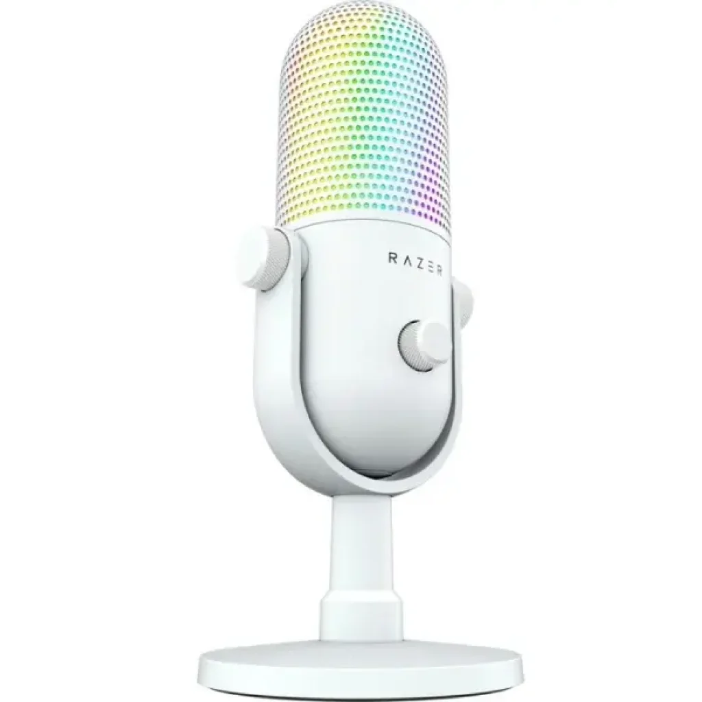Мікрофон Razer Seiren V3 Chroma White (RZ19-05060200-R3M1)