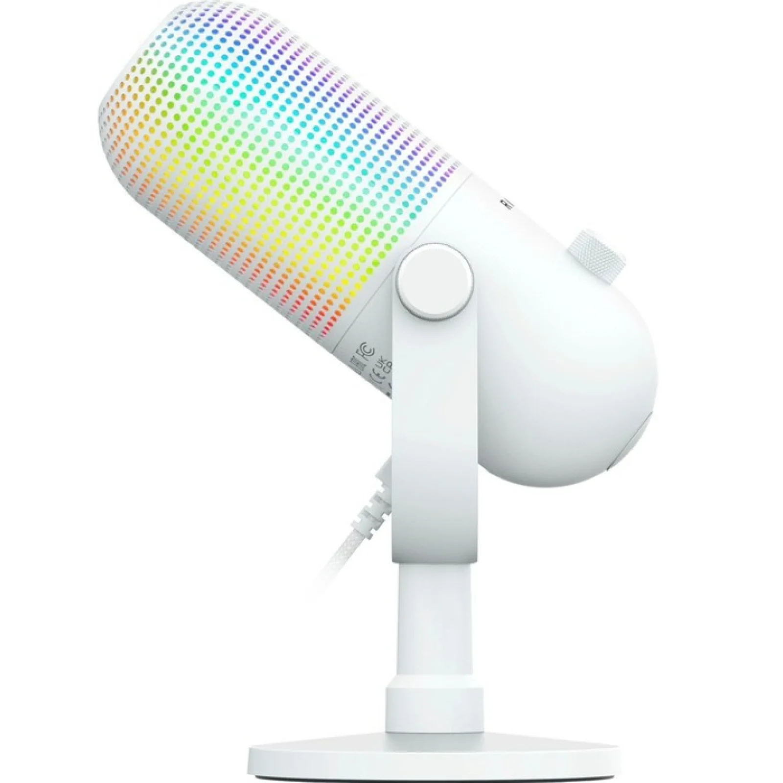 Мікрофон Razer Seiren V3 Chroma White (RZ19-05060200-R3M1)