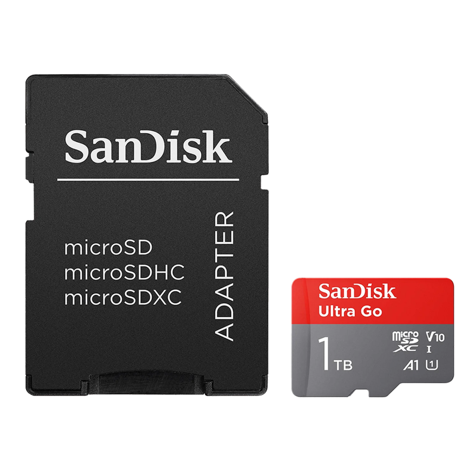 Карта пам'яті SanDisk 1 TB microSDXC UHS-I Ultra Go Card with Adapter Carte (SDSQUVC-1T00-GZ6MA)
