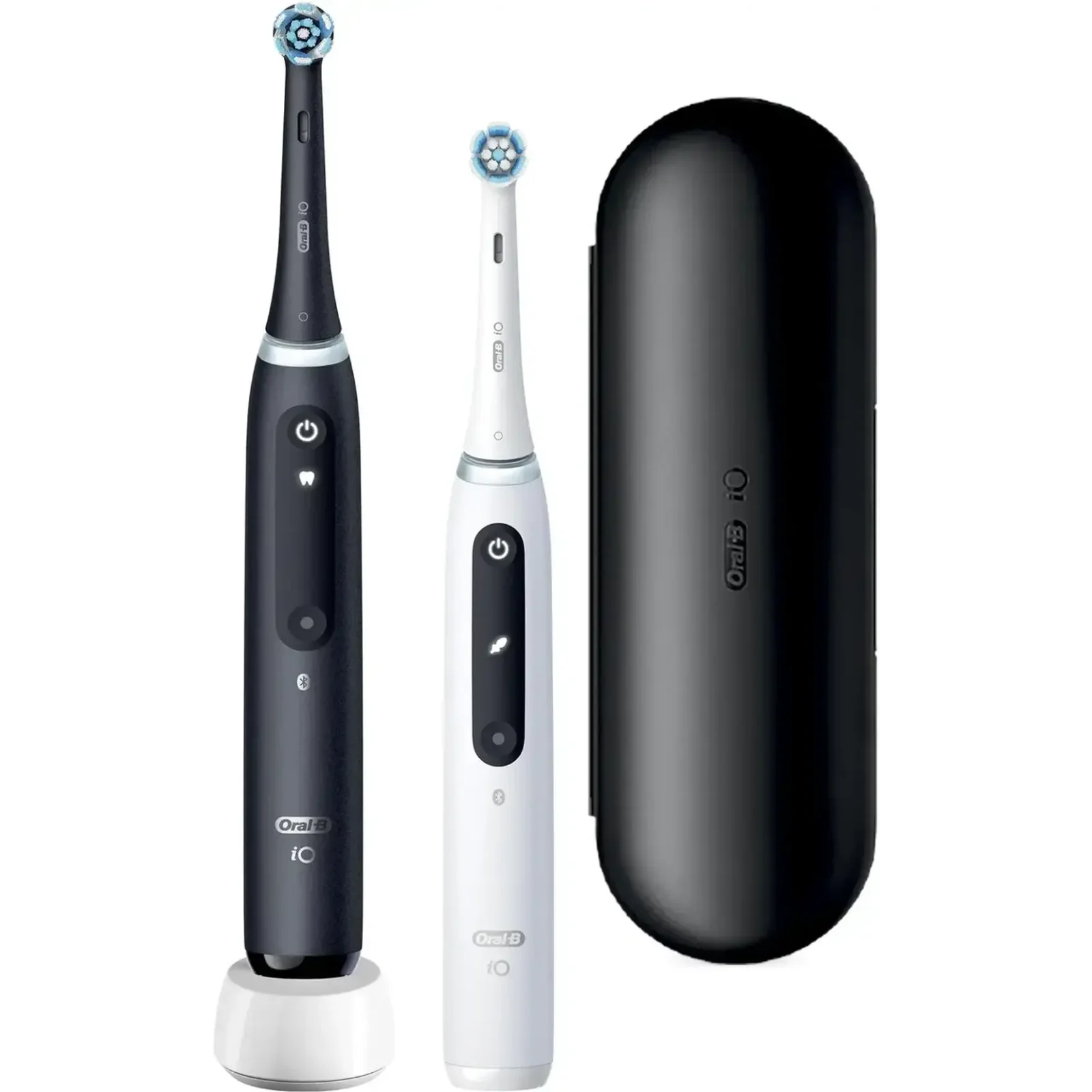 Зубна електрощітка Oral-B iO Series 5 Duo Matt Black/Quite White (iOG5d.2J6.2K)