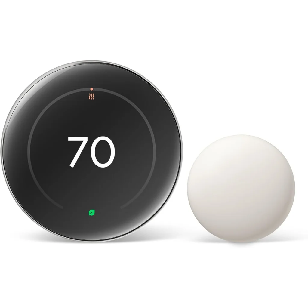 Термостат Google Nest Learning Thermostat (4th Gen, 2024) Polished Silver
