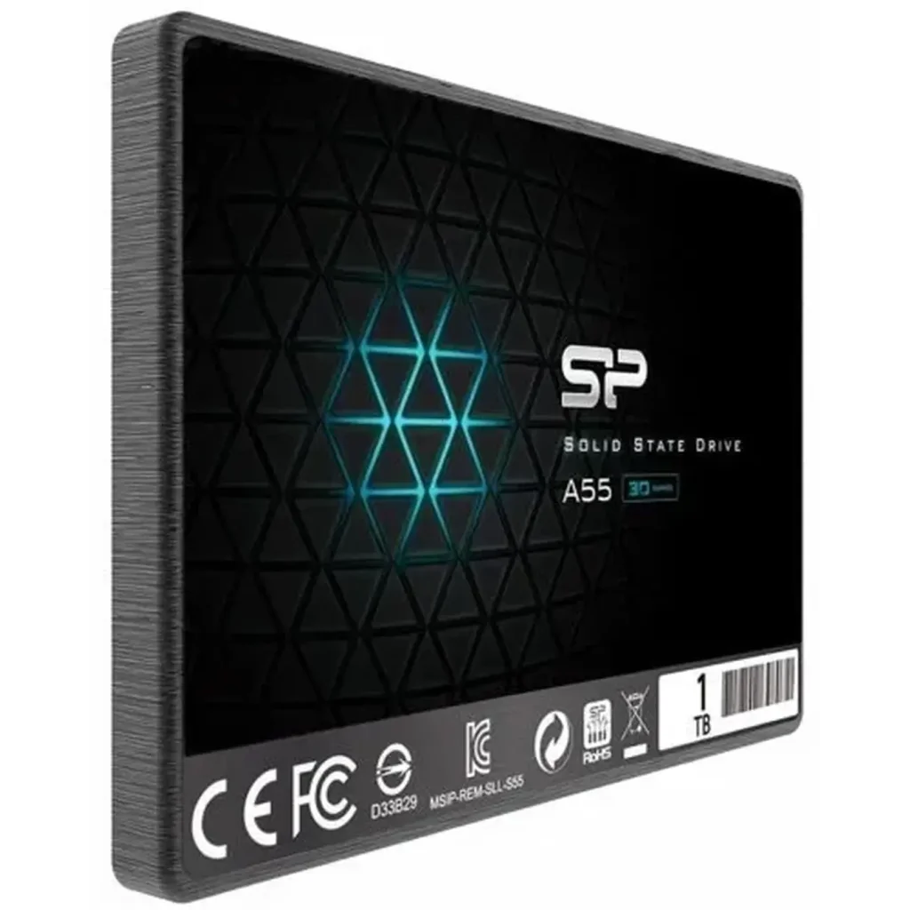 SSD накопитель Silicon Power Ace A55 1 TB (FBE-SU001TBSS3A55S25EU, SP001TBSS3A55S25)
