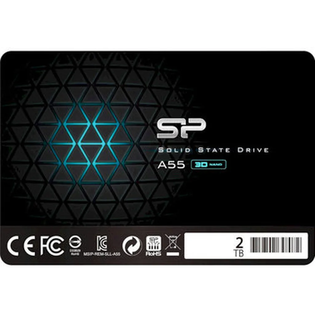 SSD накопитель Silicon Power Ace A55 2 TB (FBE-SU002TBSS3A55S25EU, SP002TBSS3A55S25)