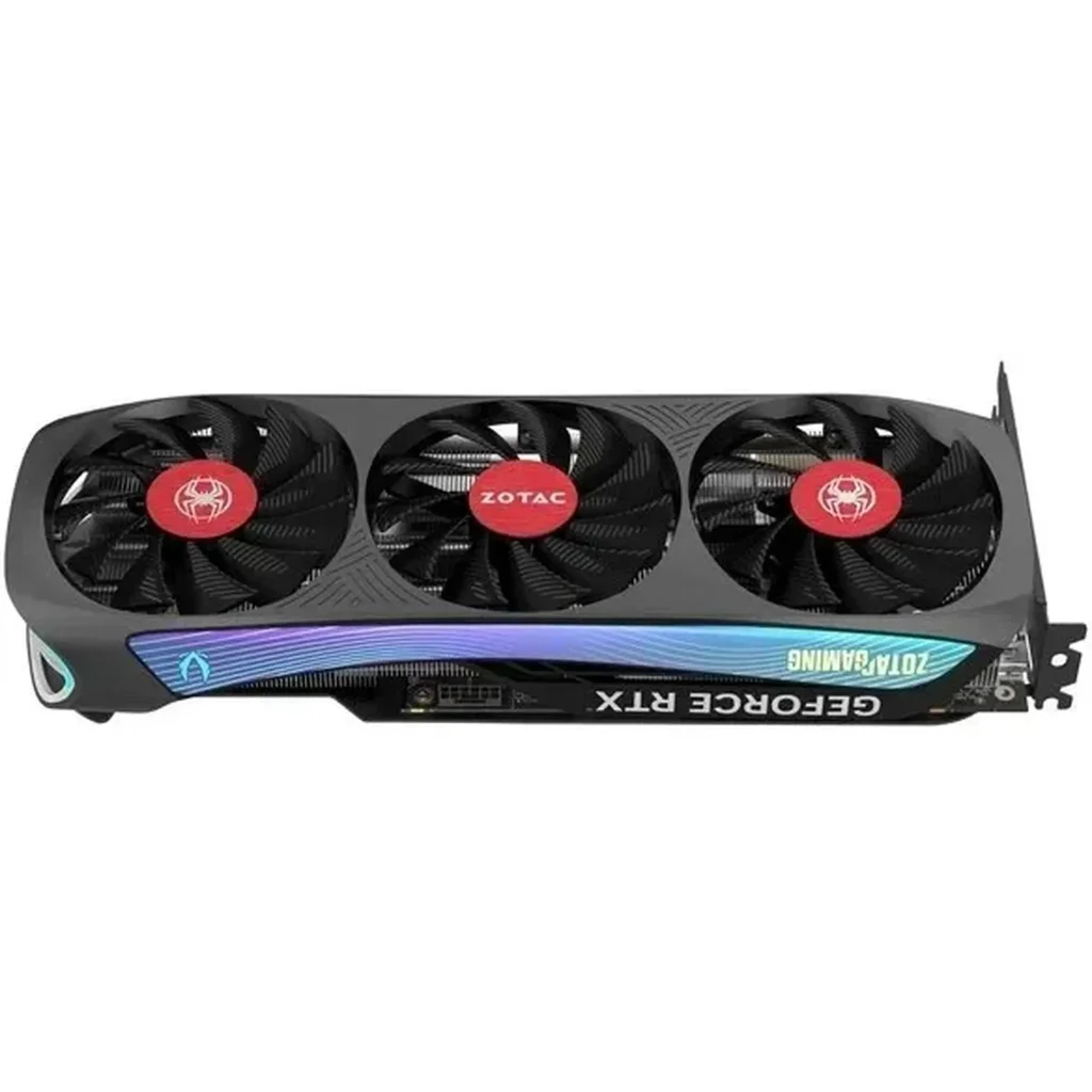 Видеокарта Zotac GAMING GeForce RTX 4070 Ti AMP AIRO SPIDER-MAN: Across the Spider-Verse Bundle (ZT-D40710F-10SMP)