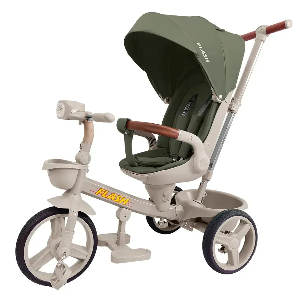 Велосипед триколісний TILLY FLASH T-3812 GREEN
