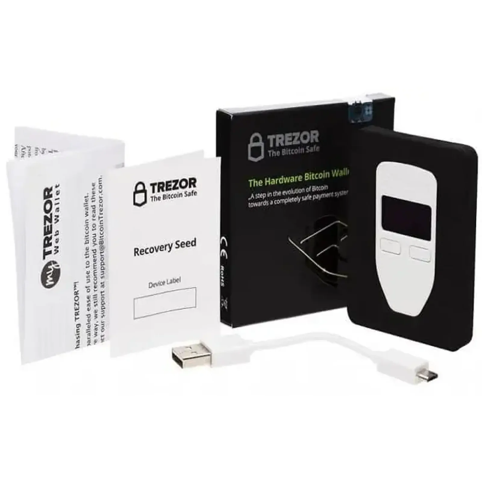 Криптокошелек Trezor One White