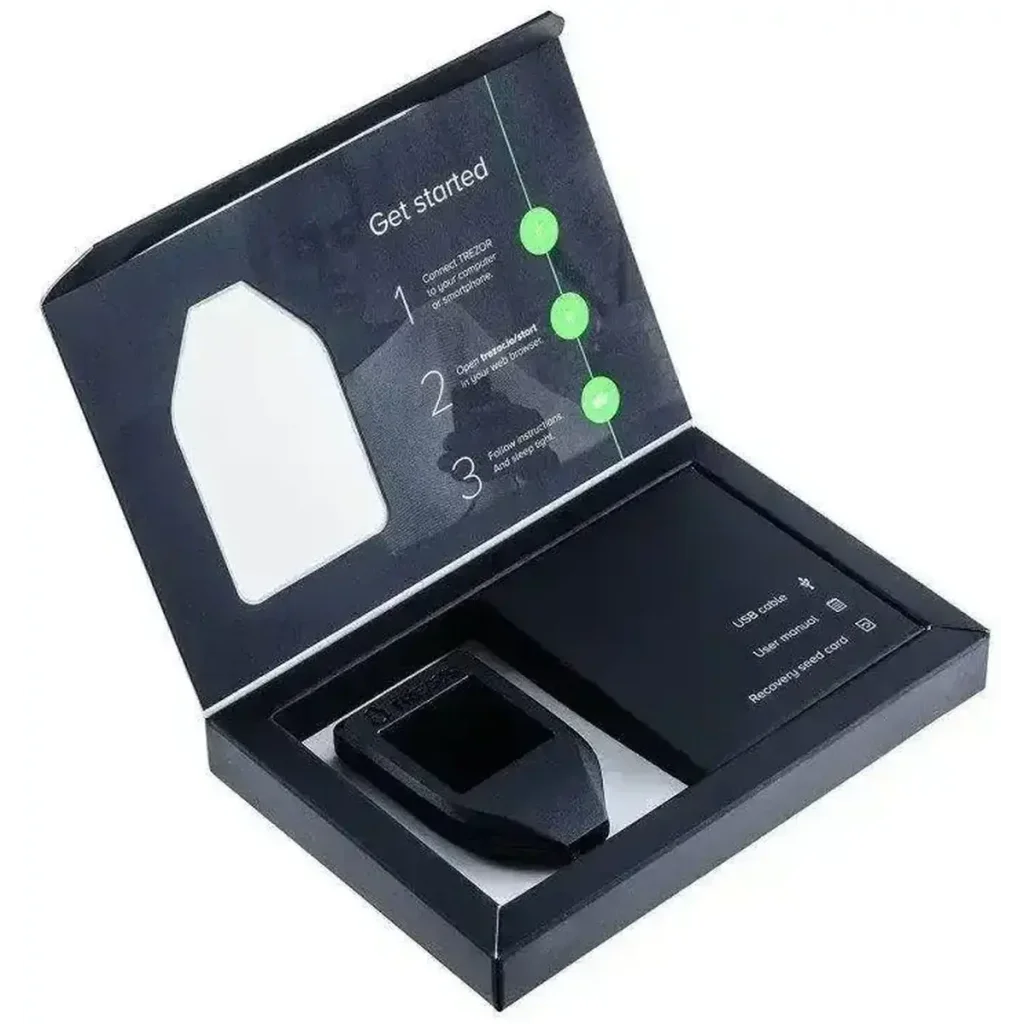 Криптокошелек Trezor Model T