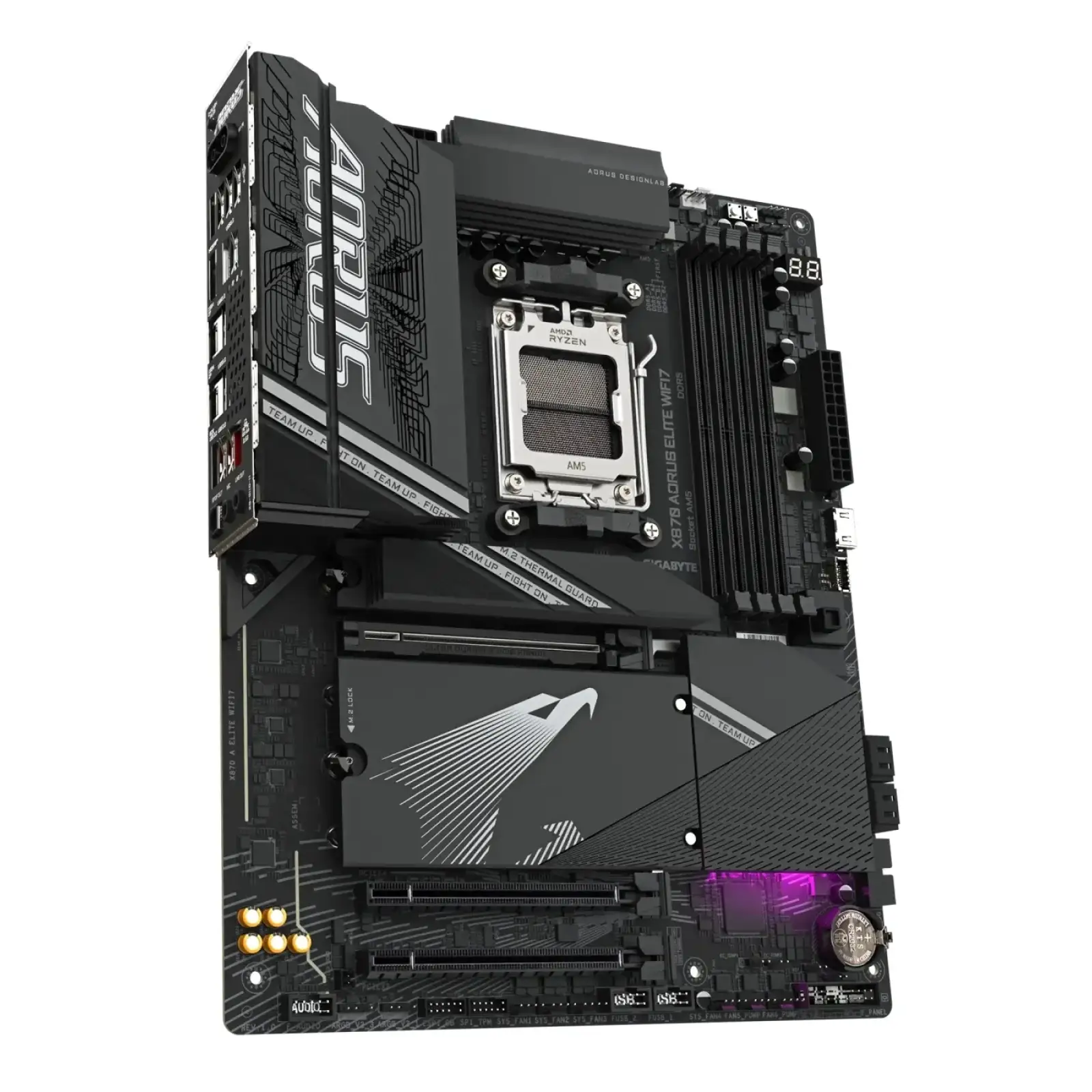 Материнская плата GIGABYTE X870 AORUS ELITE WIFI7 (sAM5, AMD X870)