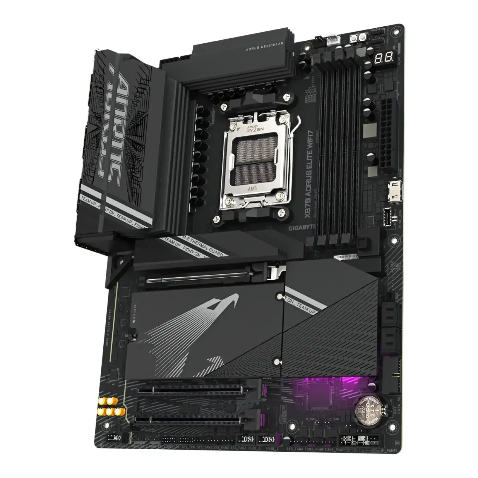 Материнская плата GIGABYTE X870 AORUS ELITE WIFI7 (sAM5, AMD X870)