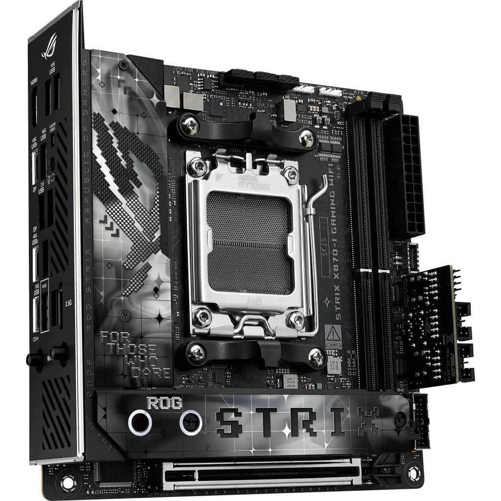 Материнська плата Asus ROG STRIX X870-I GAMING WIFI (sAM5, AMD X870) UA