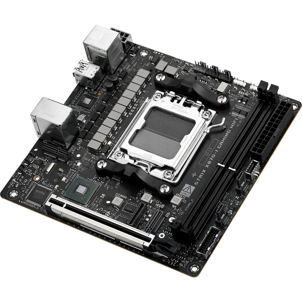 Материнська плата Asus ROG STRIX X870-I GAMING WIFI (sAM5, AMD X870) UA