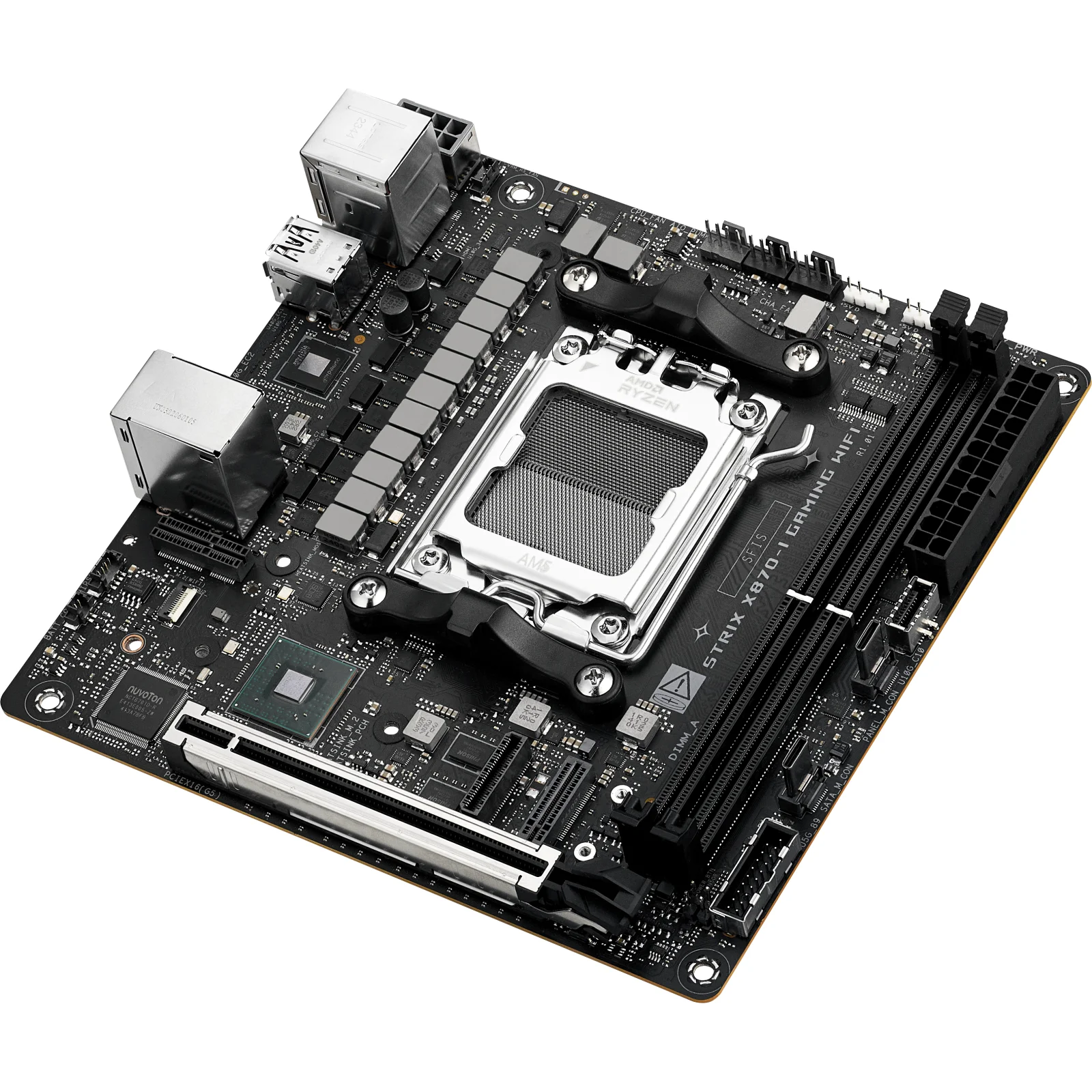 Материнська плата Asus ROG STRIX X870-I GAMING WIFI (sAM5, AMD X870) UA