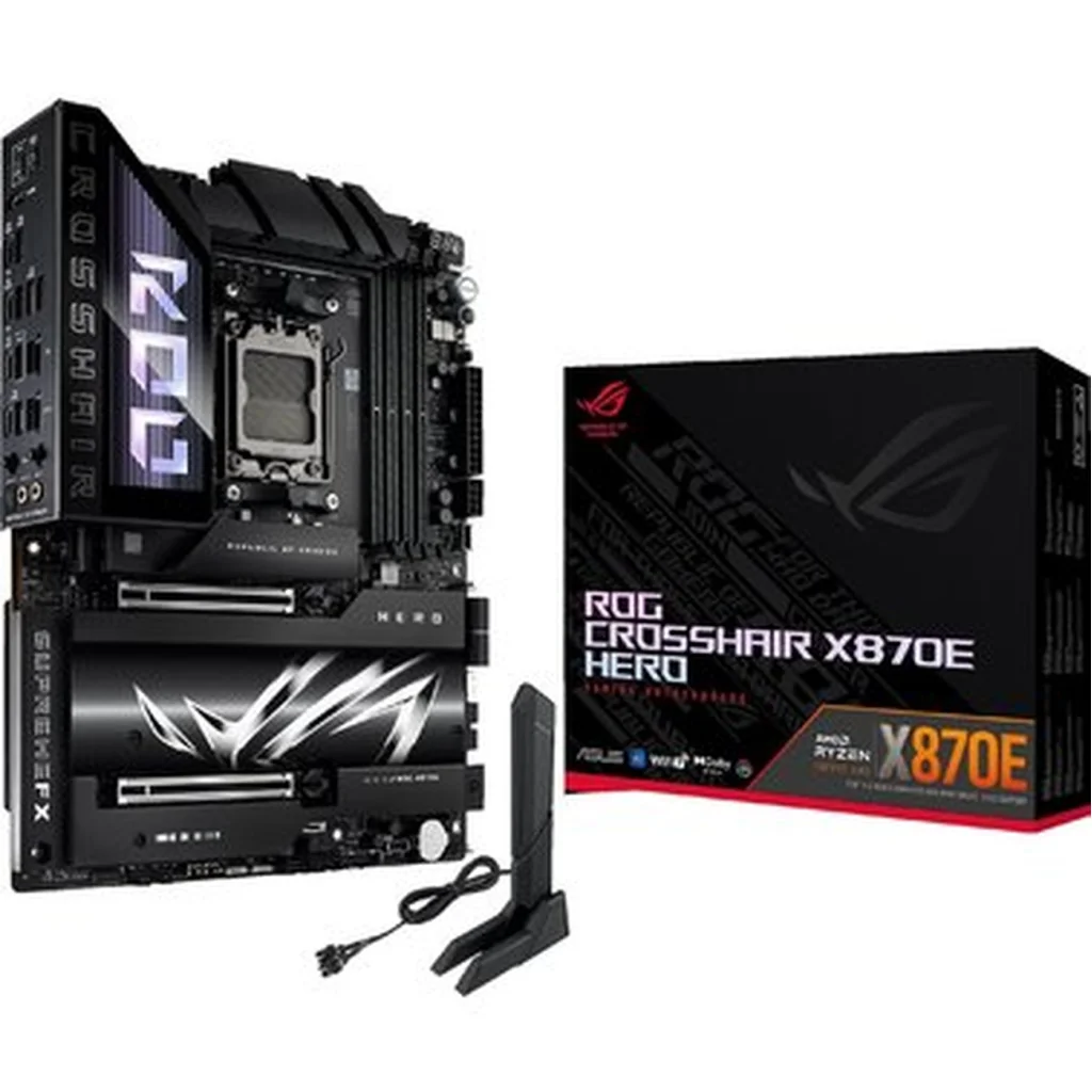 Материнська плата Asus ROG CROSSHAIR X870E HERO (sAM5, AMD X870E) UA
