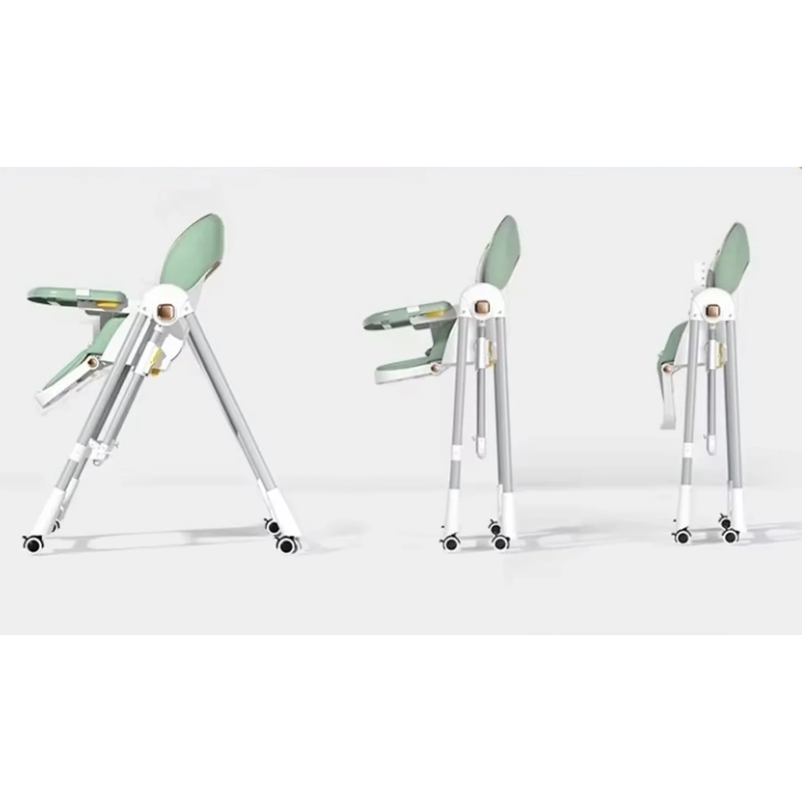 Стільчик-шезлонг для годування 2в1 BabyChair Z901 Grey