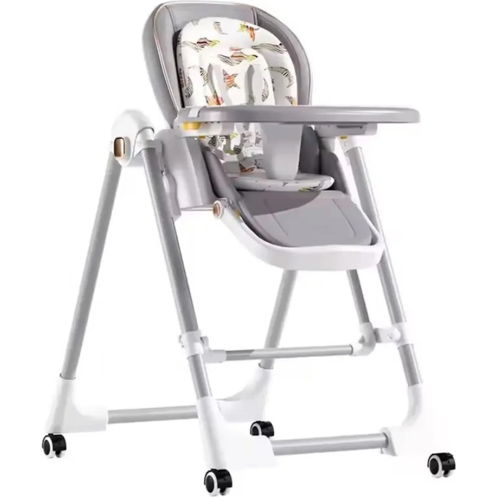 Стільчик-шезлонг для годування 2в1 BabyChair Z901 Grey