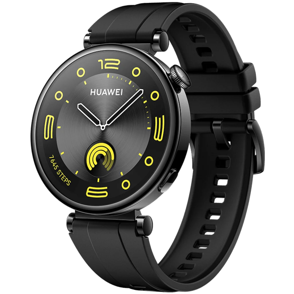 Смарт-часы Huawei Watch GT 4 41mm Black Fluoroelastomer Strap