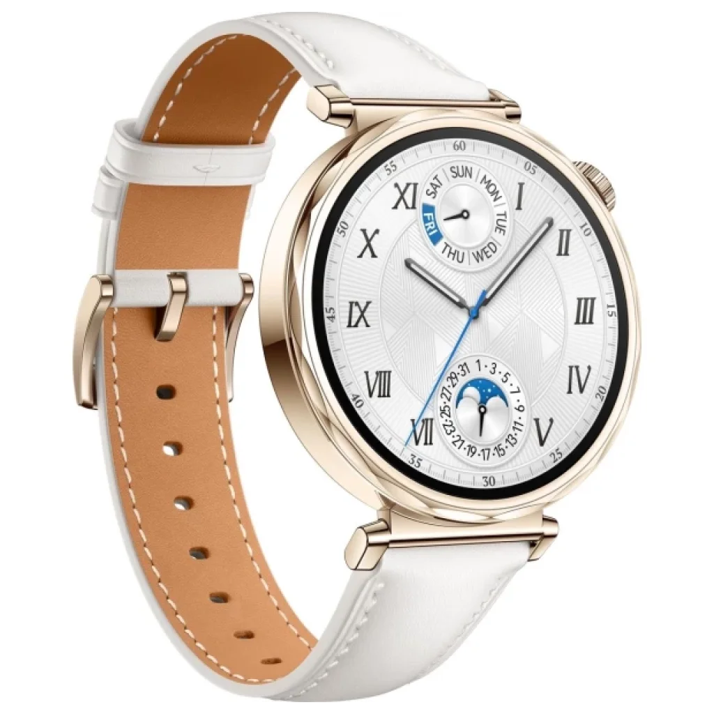 Смарт-часы Huawei Watch GT 5 41mm White Leather (55020DJT) UA