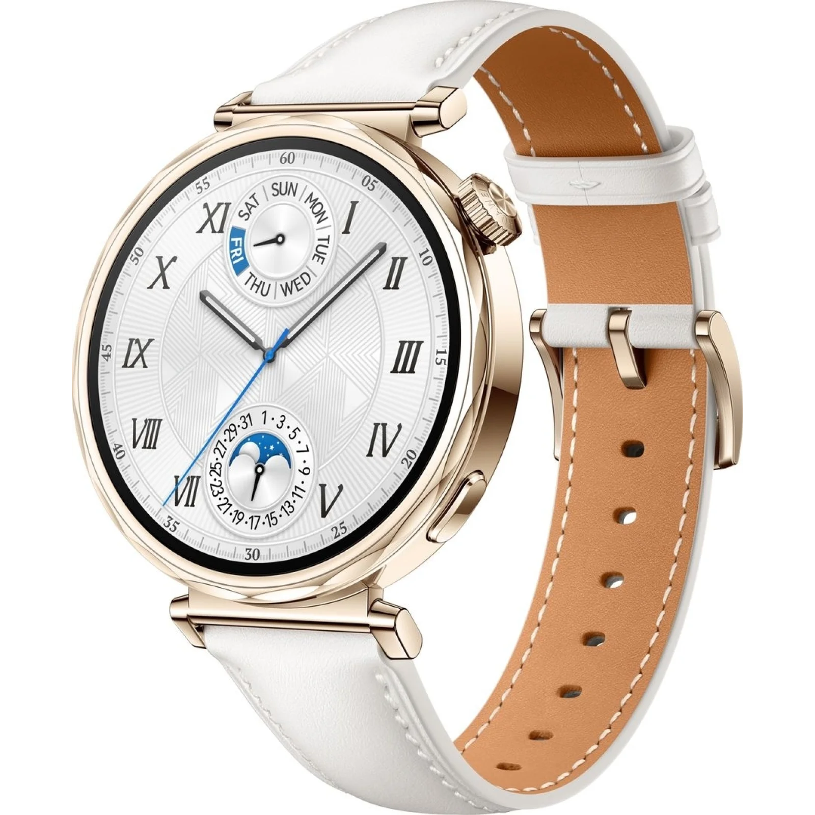 Смарт-часы Huawei Watch GT 5 41mm White Leather (55020DJT) UA