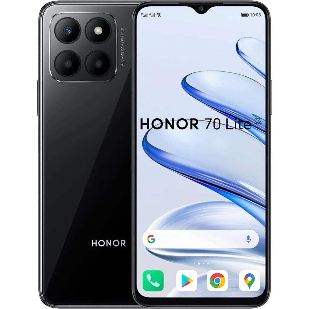 Смартфон Honor 70 Lite 5G 4/128GB Midnight Black EU