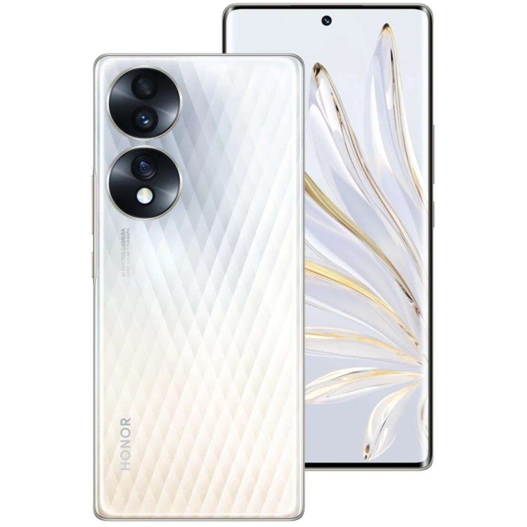 Смартфон Honor 70 5G 8/256GB Cristal Silver EU