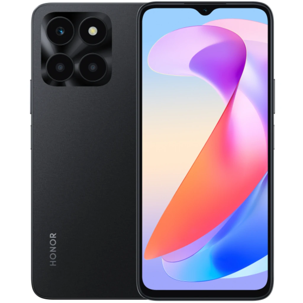 Смартфон Honor X6A 4/128GB Midnight Black UA