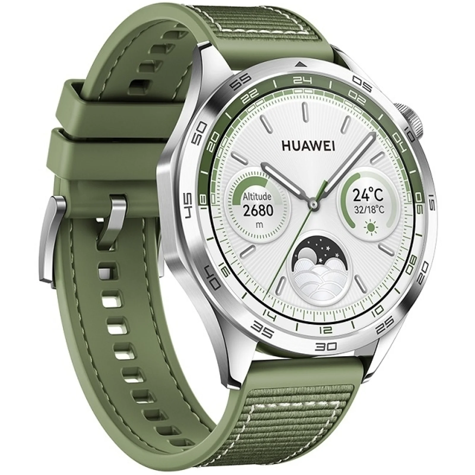 Смарт-часы Huawei Watch GT 4 46mm Green (55020BGV) UA