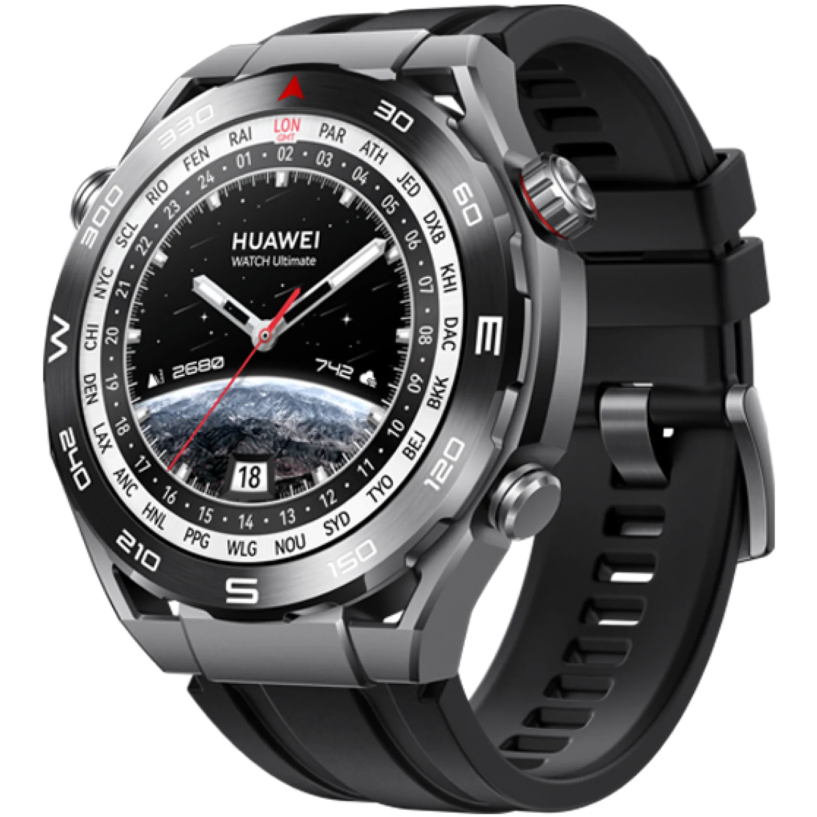 Смарт-часы Huawei Watch Ultimate 48mm Expedition Black