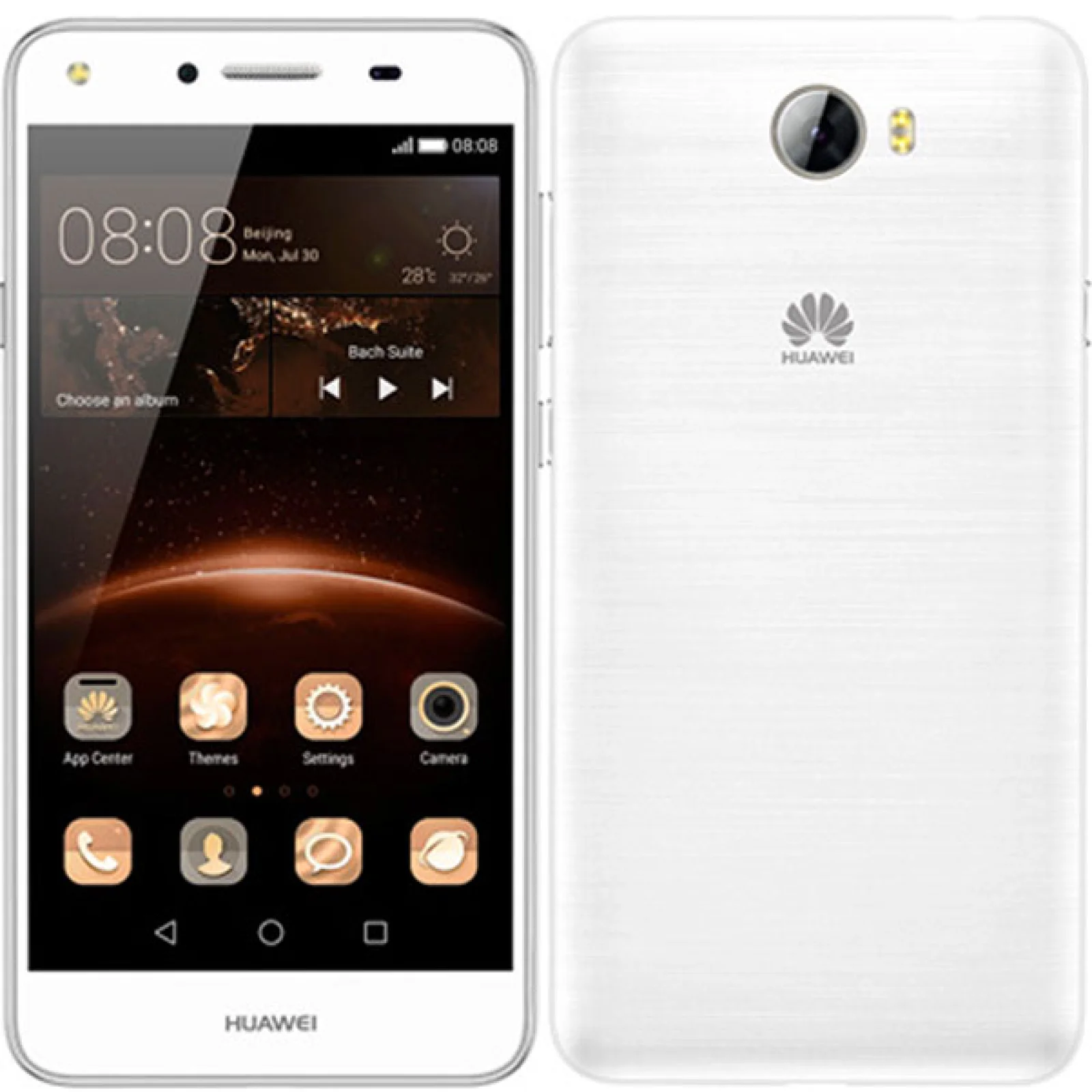 Смартфон Huawei Y5 II Dual Sim 8GB 3G White UA