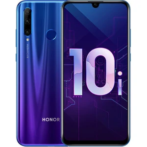 Цвет: Синий - Смартфон Honor 10i 4/128Gb Dual Sim Blue (51093VQX) UA
