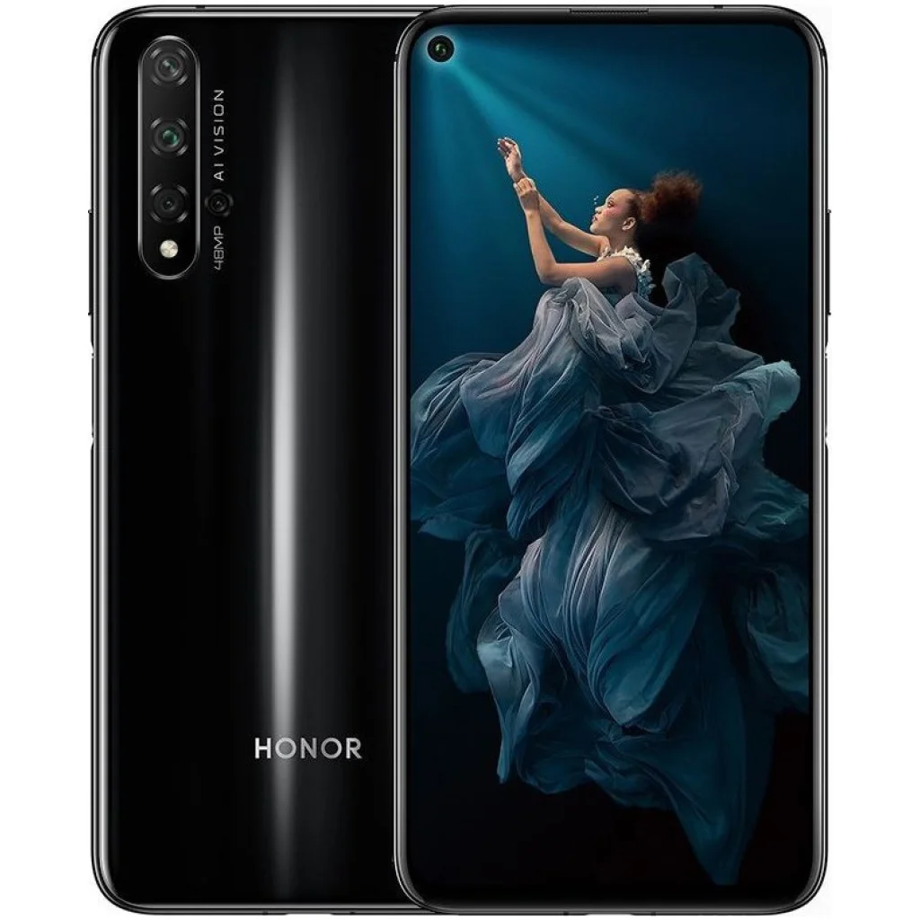 Смартфон Honor 20 6/128Gb Midnight Black UA
