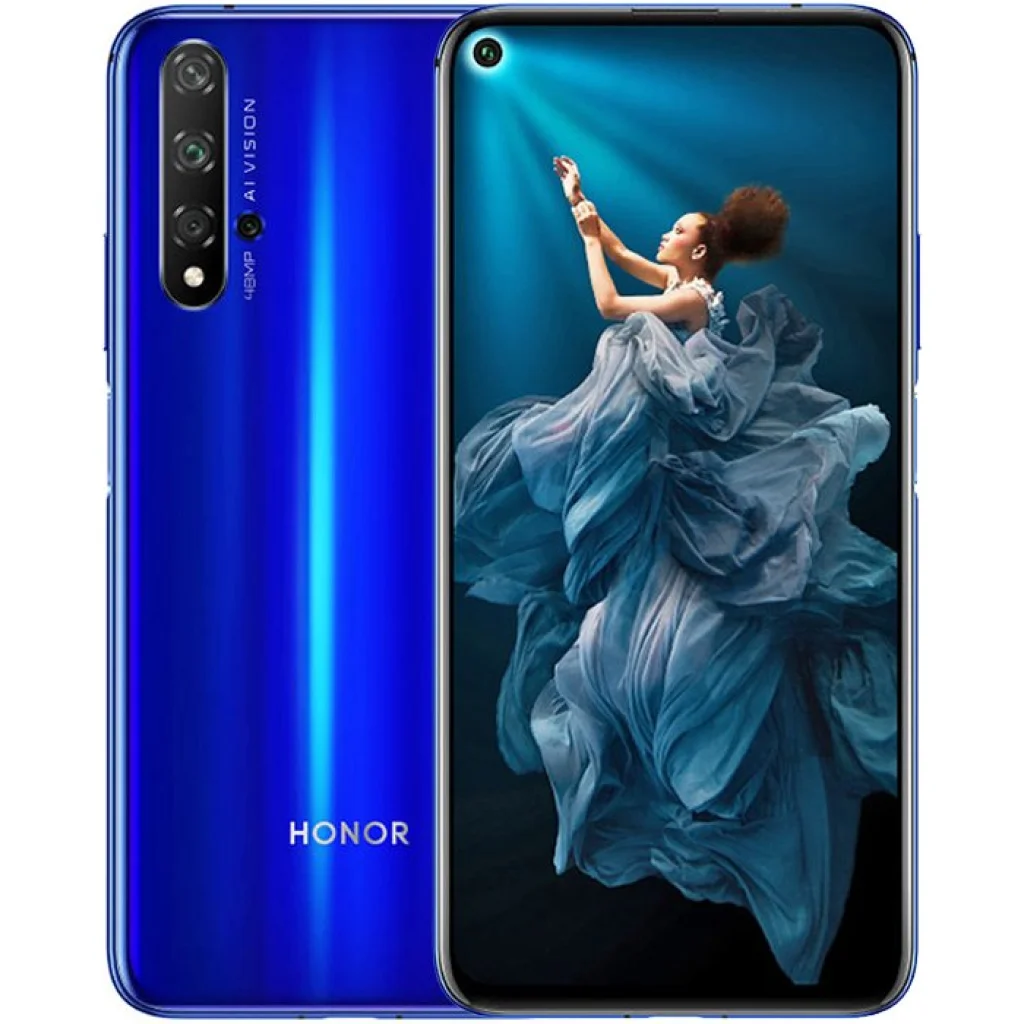 Смартфон Honor 20 6/128Gb Sapphire Blue UA