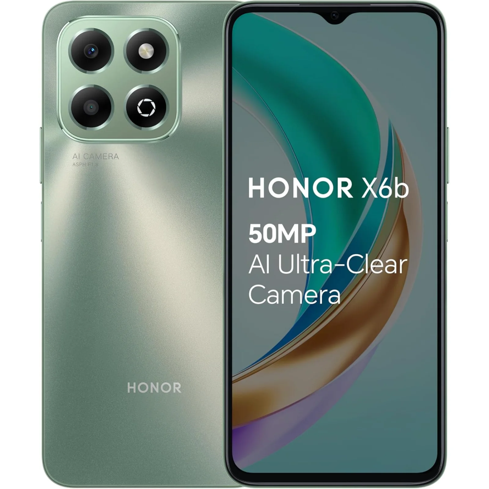 Смартфон Honor X6b 4/128GB Forest Green