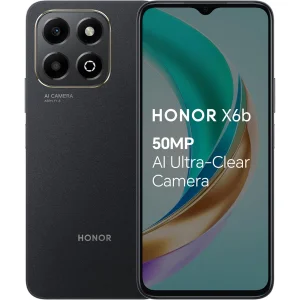Колір: Чорний - Смартфон Honor X6b 4/128GB Midnight Black