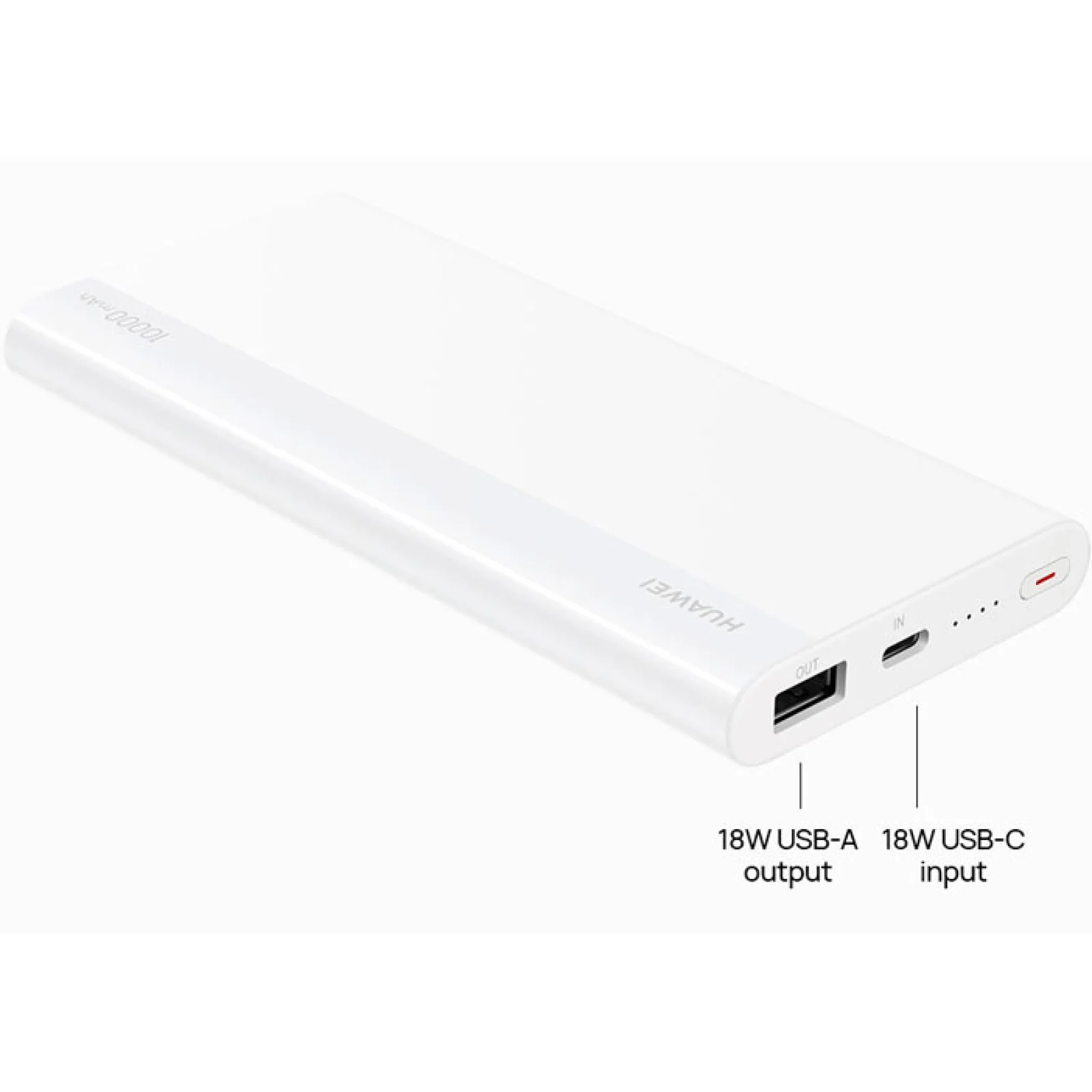 Зовнішній акумулятор HUAWEI CP11QCPower Bank 10000 mAh Black UA