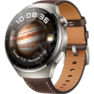 Цвет ремешка: Коричневый - Смарт-часы Huawei Watch 4 Pro Classic Dark Brown Leather Strap