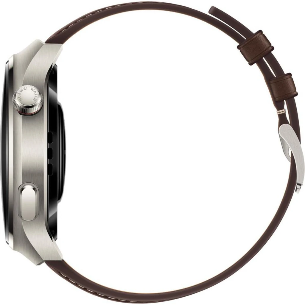Смарт-годинник Huawei Watch 4 Pro Classic Dark Brown Leather Strap